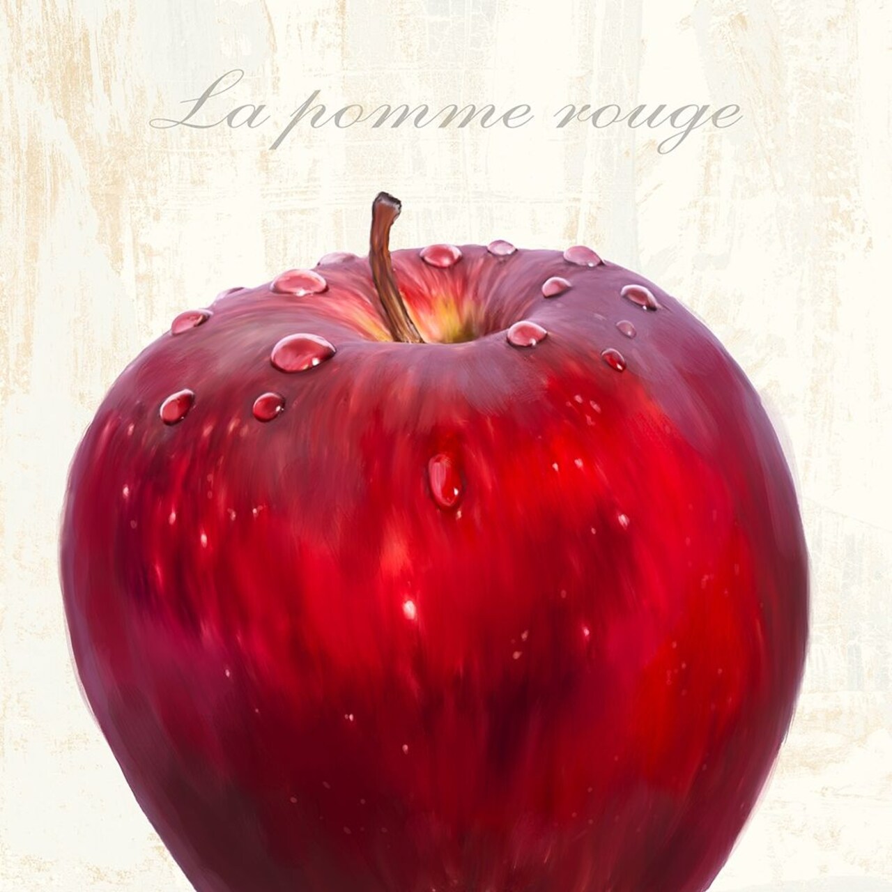 La pomme rouge Poster Print by Barbieri Remo - Item # VARPDX1RM4816